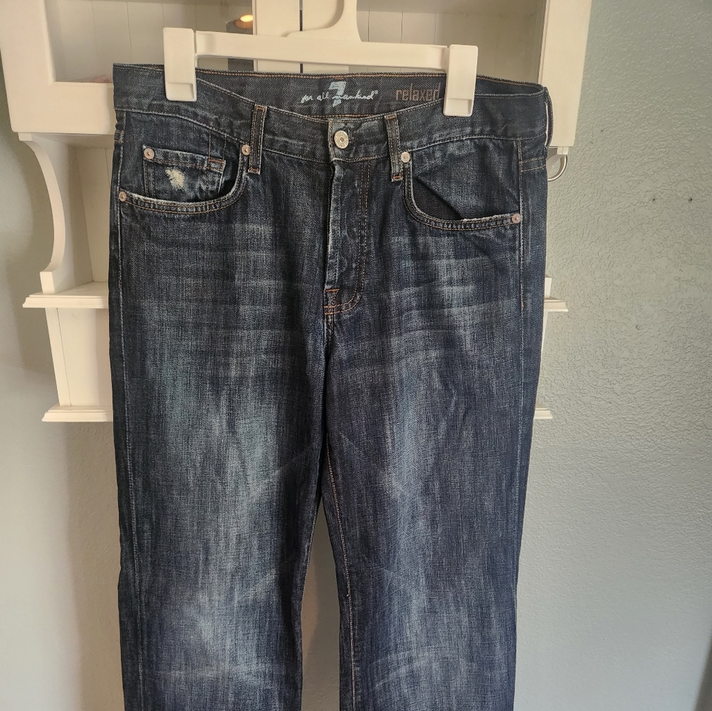 7 for All Mankind relaxed fit jeans